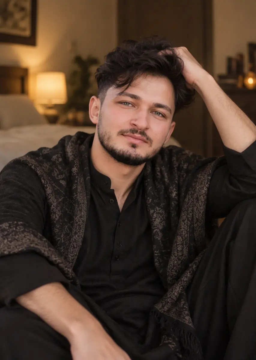 Moody Indoor Portrait