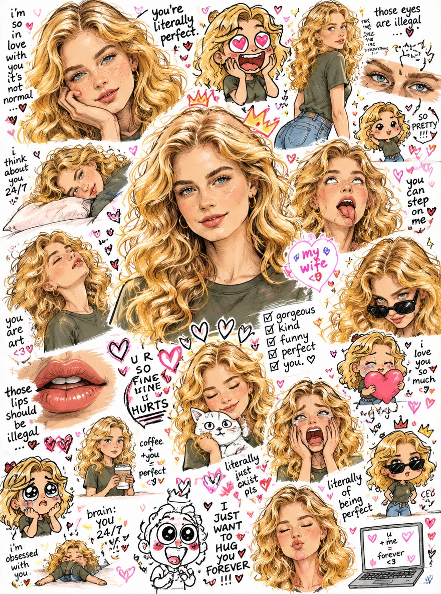 Obsessed Fan Sketchbook