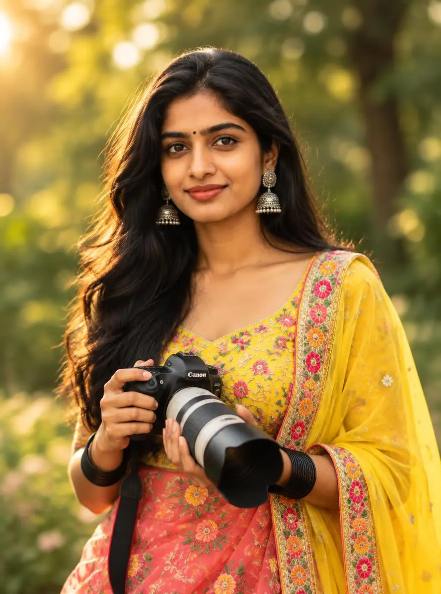 Saree Photographer Portrait